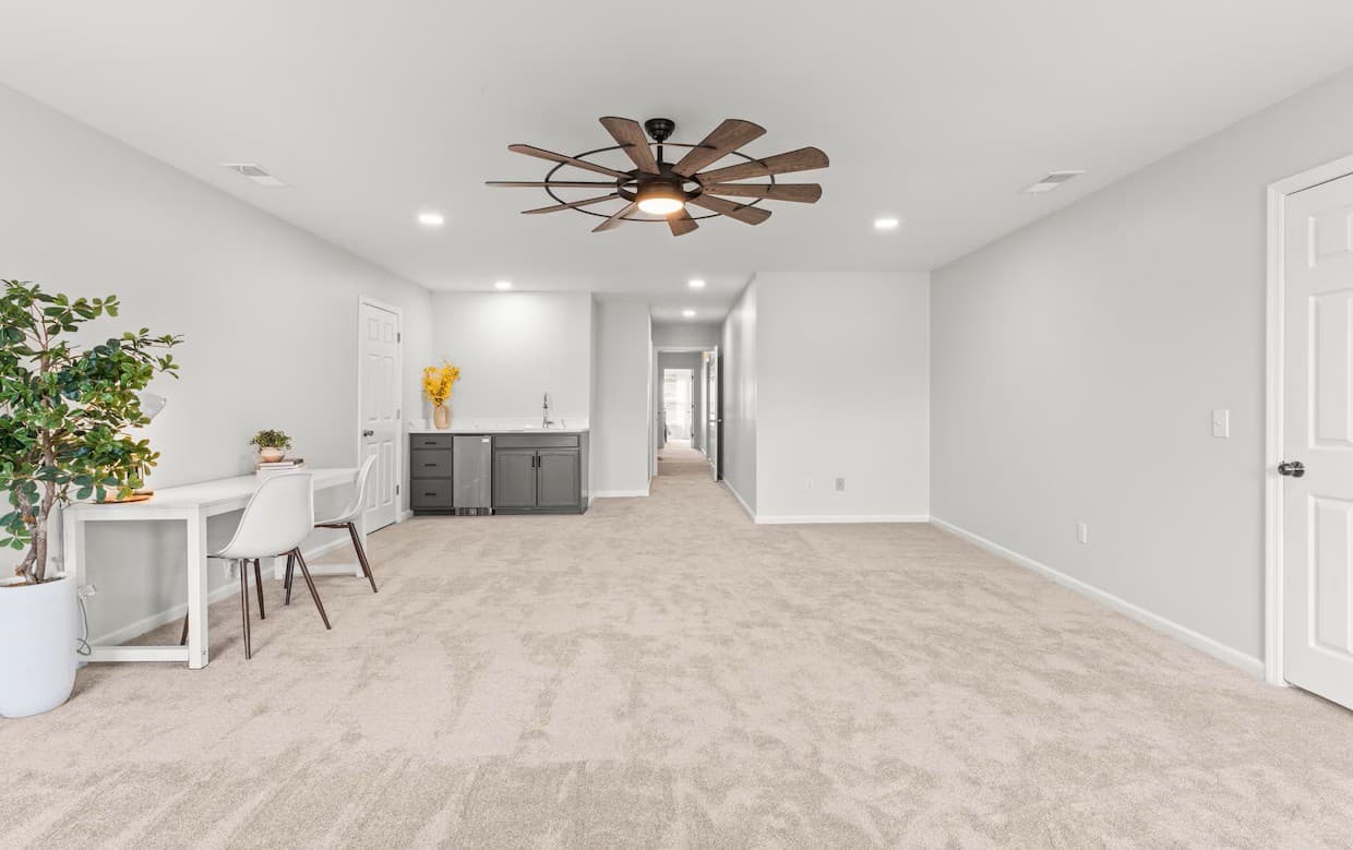 Open concept living space remodel in Madison Alabama by S&R Contracting